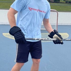 Light Blue Xenopucks shirt